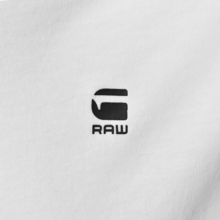 Alternative Image for ProductG Star Raw Lash Logo T Shirt White3